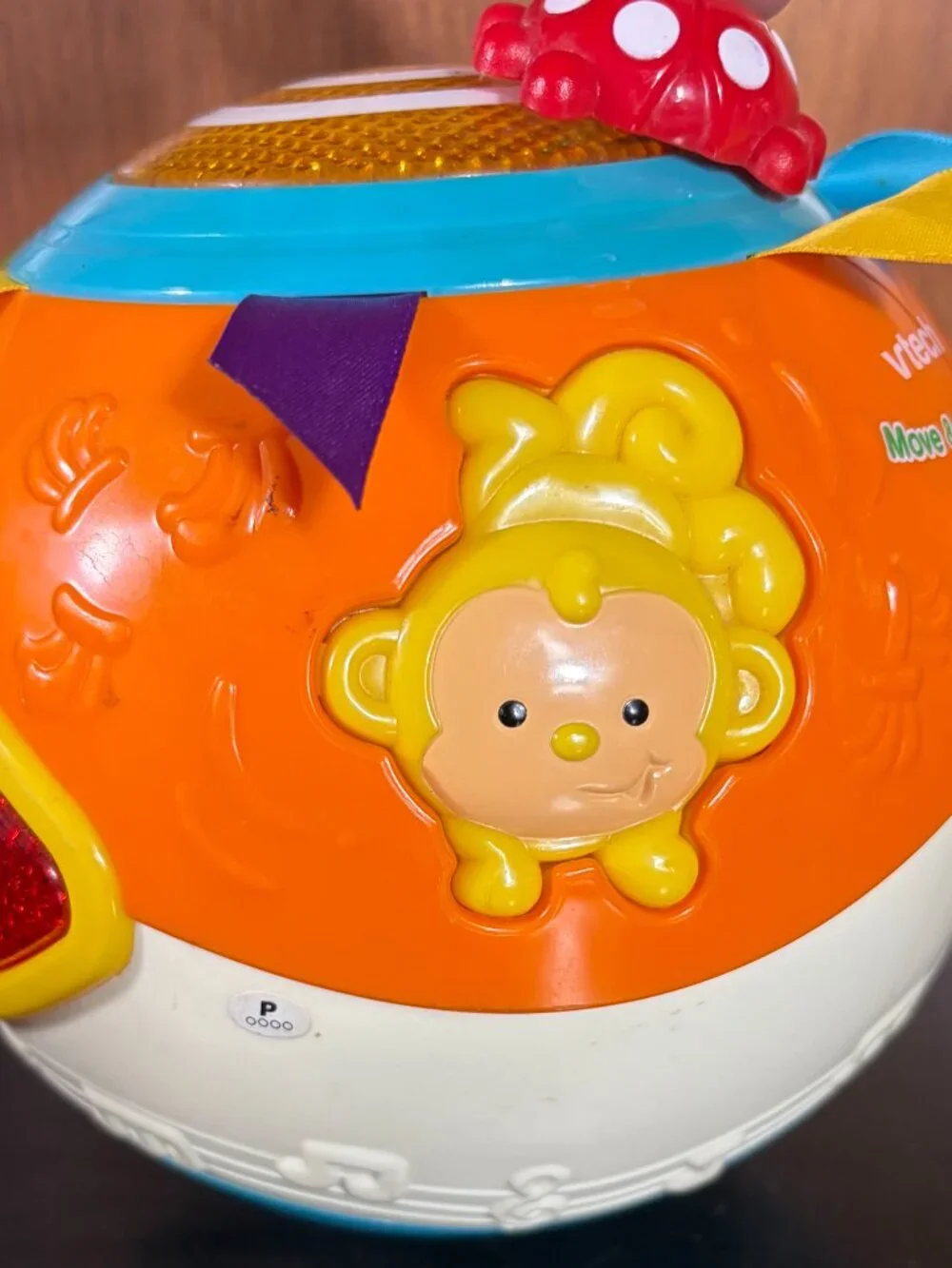 VTech Move & Crawl Ball Interactive Electronic Learning Toy Motorized Rolling